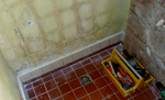 Badkamer renovatie. Oude situatie.